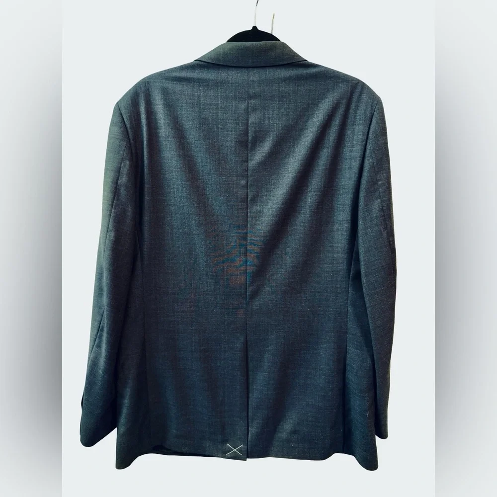 Brooks Brothers 1818 Regent Italian-Made Wool Sport Coat – Men’s 42R Black Gray